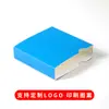 En stock película de pe antioxidante caja de suspensión sobre caja de cartón blanco caja de almacenamiento de película de pe cubierta de papel caja de joyería al por mayor