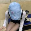 Boina de Mezclilla Lavada Nueva de Primavera y Verano Estilo Coreano Versátil para Cara Grande Mostrar Cara Pequeña Gorra Retro Pequeña Adelantada