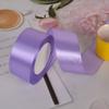 Suministro de fábrica 4cm cinta de poliéster para silla de boda respaldo cinta de satén cinta ramo flor material cinta de embalaje al por mayor