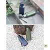 Botella de Agua Plana Aislada de Acero Inoxidable 304 500ml Taza Aislada de Doble Capa al Vacío Unidad Emisión Pública Tapa de Botella Taza para Té y Agua