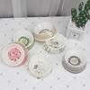 Pet Bowl Food Bowl dog bowl cat bowl melamina single Bowl multi-color printing small Bowl Puppy Bowl ordinary bowl food bowl atacado
