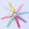 Pinza para el Cabello Minimalista sin Costuras, Accesorio Plano para el Cabello, Pasador de 6 cm, Pinza de Pato Ondulada Pequeña, Color Caramelo de Gama Alta Venta al por Mayor para DIY