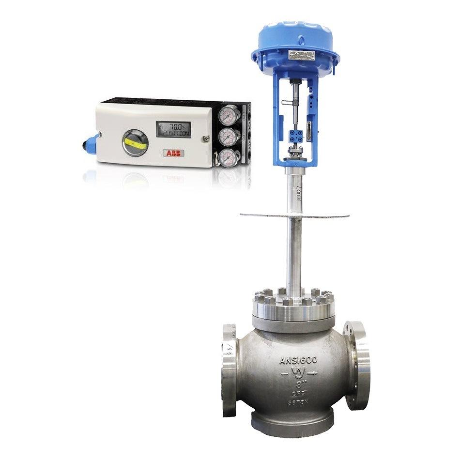 吴忠仪表调节阀配套ABB V18345阀门定位器-1