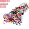Elásticos de Borracha Descartáveis Embalados para Penteados, Elásticos Fortes e Grossos para Cabelo, Acessórios de Cabelo para Estúdios Fotográficos e Fotografia de Viagem