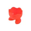 Soporte de silicona para huevo de belleza de fábrica de Qingdao soporte de silicona para cepillo soporte para huevo para polvo de maquillaje al por mayor estante de almacenamiento para huevo de belleza