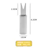 Brochetas de Acero Inoxidable para Maíz Barbacoa 201 Acero Inoxidable Tenedores para Fruta Pinchos para Fruta Set de Herramientas para Asar Accesorios en Stock
