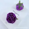 Venda Direta de Fábrica de Flores Artificiais Rosa Real para Decoração de Salão de Casamento, Arranjos Florais, Paredes de Flores, Fundos Florais, Caixas de Flores e Acessórios Florais