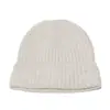 Gorro de Lana de Color Sólido Cálido de Cabeza Grande Europea y Americana para Esquí al Aire Libre, Gorro de Punto para Mujer, de Amazon Transfronterizo