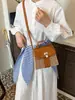 Bolsa de Palha Rattan Vintage Feminina 2026 Nova Coleção Primavera/Verão Bolsa Transversal de Praia Bolsa de Ombro Feminina Bolsa de Palha Fashion