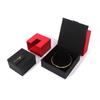Nueva y creativa caja extraíble para anillos de joyería, con tapa abatible, con papel táctil, a juego con el color, embalaje de joyería, caja de regalo, venta al por mayor