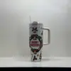 Taza Termo Luminosa de Hielo de 40 Onzas para Navidad y Halloween con Característica de Cambio de Color, Regalo Personalizable, Gran Capacidad de 1.2L
