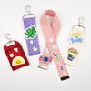 Cinta de Lona DIY con Etiquetas Coloridas para Equipaje, Llavero y Hebilla en Estilo Ins