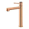 Grifo blanco leche baño gabinete de baño lavabo caliente y frío giratorio doméstico simple grifo de encimera de cobre