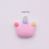 Resina de desenho animado simulação Panda Arco-íris Sol Nuvem orelha de pata de gato joia bolsa pingente acessórios DIY