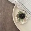 Tecido Novo de Primavera Flor Animal Pequeno Anel de Cabelo Infantil Corda de Cabelo Corda de Cabeça Tendões de Borracha