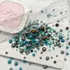 Tamaño Mixto 3-10mm Perla de Imitación de Plástico Semicírculo Diamante Decoración de Arte de Uñas Resina Parche Cuentas Accesorios de Joyería DIY