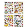 Pegatinas Lindas de Gatito y Cachorro para Cuaderno con Adhesivo Posterior, Adorables Pegatinas Pequeñas de Animales DIY para Botellas de Agua y Fundas de Teléfono, Versión Q