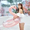 Celebridad Cibernética Ins Anillo de Asiento Infantil Caballo Arcoíris Anillo Grueso para Asiento de Bebé Unicornio Flotador de Natación Inflable Axilas
