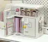 Gabinete de Contraseña Pequeño de Hierro Seguro para el Hogar Caja de Almacenamiento de Archivos con Cerradura de Escritorio Caja de Almacenamiento para Teléfono Móvil