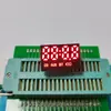 Suministro Directo de Fábrica Reloj de 4 Dígitos Tubo Digital Led Fila Única 9 Pines Alto Brillo Luz Roja Pantalla Digital de Electricidad 2315R