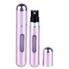 Botella de spray de lipstick redonda con fondo sub-bottom de 8 ml, portátil para viajes, circulación de alta gama