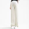 Pantalones de Mujer Embarazada Pantalones de Pierna Ancha Tencel Verano Delgados Ropa Exterior Suave Suelta Casual Drapeado Ajustados Pantalones Largos