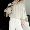 Otoño 2026 Nueva Chaqueta Camisa Reversible Casual de Lujo de Alta Calidad de Manga Larga para Hombre Estilosa