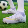 Zapatos de Fútbol Transfronterizos para Niños con Tacos Rotos para Niños, Zapatos de Entrenamiento para Escuela Primaria, Zapatos de Fútbol Juveniles para Niños y Niñas con Tacos Largos, Venta al Por Mayor