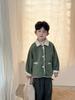 Ropa Exterior de Cachemira para Niños Todo en Uno de Piel Niñas 2025 Nuevo Otoño e Invierno Niños Ropa de Invierno Bebé Tops Engrosados