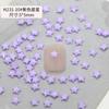 Novos acessórios para arte em unhas mini estrela de cinco pontas fofos laços doces acessórios para unhas de resina tridimensional atacado
