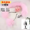Plug Anal de Cauda, Uniforme Sexy Vestível de Mulher-Gato para Mulheres, Acessórios de Treinamento SM, Ferramenta de Auxílio Sexual para Casais na Cama