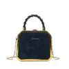 Bolso caja de alta gama, lujo ligero, estilo vintage para mujer, versátil bolso de cadena para hombro y cruzado, bolso de mano elegante y chic