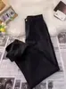 Jeans Masculino 2026 AliExpress Verão Estilo Americano Versátil Cor Sólida Moda de Rua, Cool e Tendência, Em Estoque