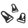 Hebilla Premium de Aleación de Zinc con Forma de Pico de Águila para Ropa y Bolsos, Hebilla de Cuchillo de Pico Plano, Accesorio de Hardware para Llavero de Correa Recubierto de Níquel Negro