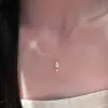 Livro do Chapéu Vermelho Explosões Olho de Cavalo Suspensão Diamante Cintilante Colar Fino Pingente de Diamante Gota Simples Versátil Corrente de Clavícula Requintada