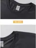 Camiseta de Algodão Penteado CVC Algodão Puro 180g Verão Manga Curta Camisa Publicitária para Homens e Mulheres, Camiseta Cultural, Personalização de Roupas para Grupos Atacado