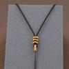Cordón Colgante Delgado Dorado Ajustable Collar de Cera de Abejas Colgante Cuerda Jade de Mujer Buda de Jade Colgante Cuerda para el Cuello
