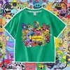 Camiseta de Manga Corta para Niños Poppy Playtime Verano Moderna Ligera 7