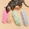 Juguete largo de peluche para gato con hierba gatera, almohada para gato, resistente a morder, pelo largo, juguete para que el gato se entretenga solo