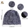 Sudadera con capucha desgarrada retro para hombre y mujer, gorro, turbante hip-hop, protectores de orejas, capucha JDU-50H