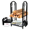 Suporte Personalizado para Queima ao Ar Livre Ferramenta de Lareira Americana Suporte para Lenha Suporte para Empilhar Madeira Suporte para Armazenamento de Madeira Suporte para Armazenamento de Madeira