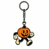 Llavero Retro Bizarro de Halloween Colgante de Goteo de Esmalte de Aleación de Zinc Personalidad Encanto para Bolsa Oscura Regalos Transfronterizos