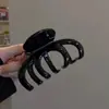 Grampo de cabelo de alta qualidade, requintado, para a parte de trás da cabeça, grande, para mulheres, verão, quantidade de cabelo, grampo tubarão, adorno de cabelo, acessórios de cabelo