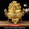 Adorno de Cuenco del Tesoro Abrible con Sapo Dorado de Cobre Lingotes, Adecuado para Aperturas de Tiendas, Recepciones, Salas de Estar en Casa y Decoraciones Artesanales