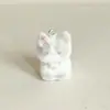 Acessórios de Gatinho Estéreo Aveludados Mais Vendidos com Pingente de Resina Olho de Ovelha Acessórios DIY Pingente para Capa de Celular Material para Atacado