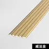 Tira antideslizante para escaleras de aleación de aluminio, escalón plano, escalón, tira antideslizante en línea, tira antideslizante para pendiente, tira de borde de metal