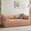 Sofá Modular de Tela Antigua Más Vendido de Amazon para Sala de Estar Sofá Comprimido Marco de Acero Inoxidable Envío en Paquete Enrollado Personalización