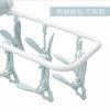 Cabide dobrável com 12 presilhas, Suporte para meias, Para viagens de negócios, Casa, Varal pessoal, Roupas, Roupa íntima, Cabide antiderrapante