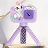 Nueva cámara digital infantil HD de doble cámara de 2.4 pulgadas transfronteriza con trípode cámara panda de dibujos animados desmontable