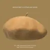 Fábrica de Boinas de Lã Atacado Chapéus de Pintor Outono e Inverno para Mulheres, Anti-Pilling, Estilo Coreano, Cor Sólida, Design Retrô, Chapéus de Boa Qualidade
